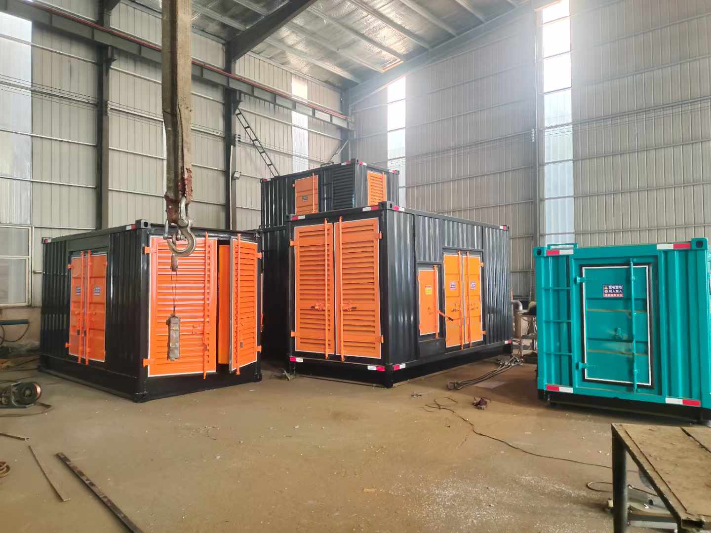 镇坪500kw柴油发电机组可以带动多少功率设备？